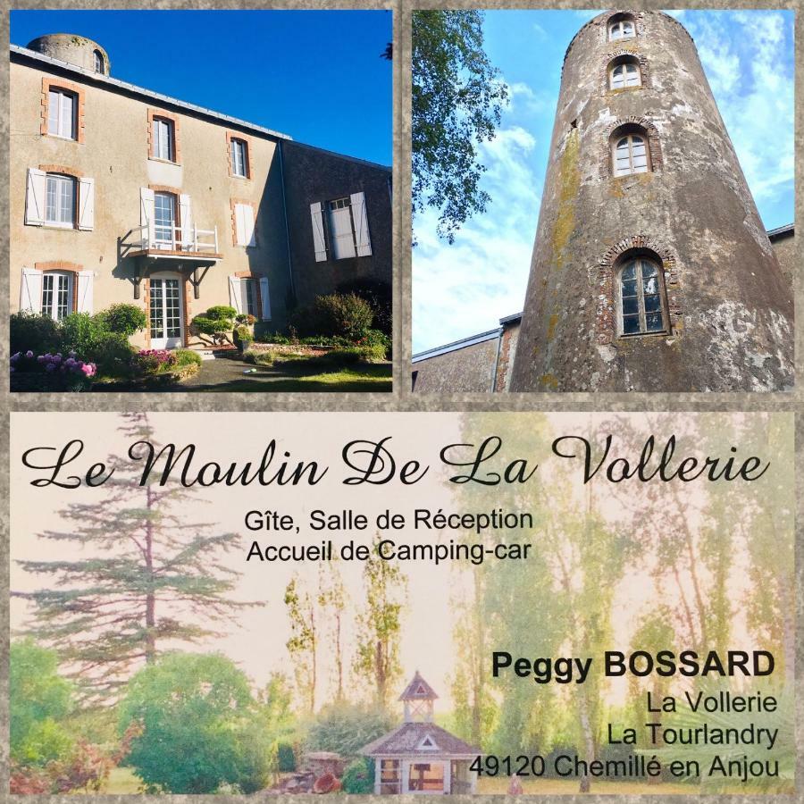 Villa Le Moulin De La Vollerie Chemille-en-Anjou Esterno foto